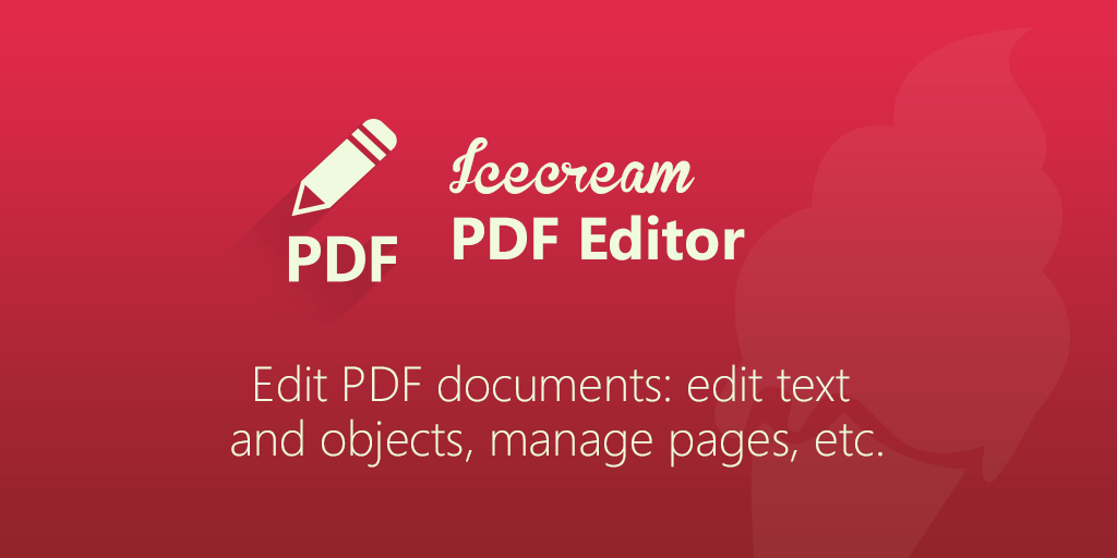 Icecream PDF Editor Pro 2.63 Crack With Activation Key Download