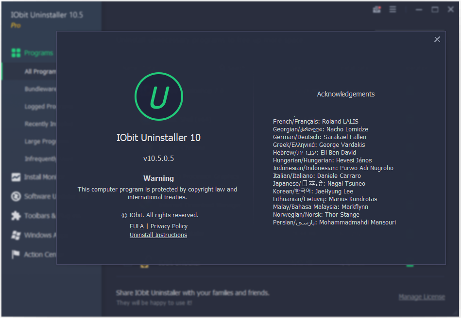 IObit Uninstaller Pro 13.0.0.13 for mac download
